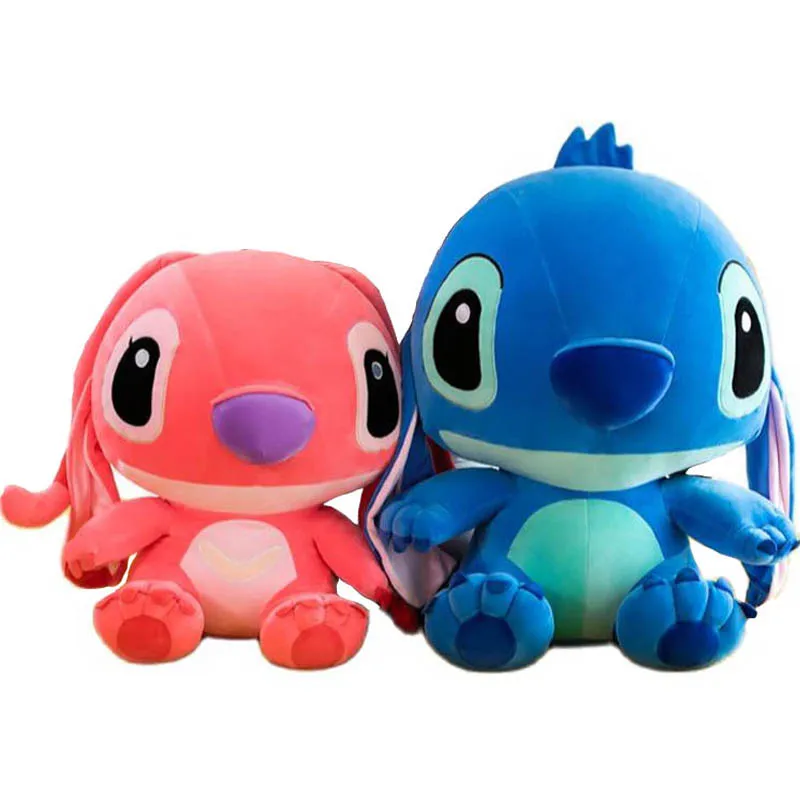 Wholesale 10pcs/lot 35cm Animal Angel Stitch unstuffed Doll  Lilo Stitch Empty Plush Toys  Case Cover (Skin only No Filling)