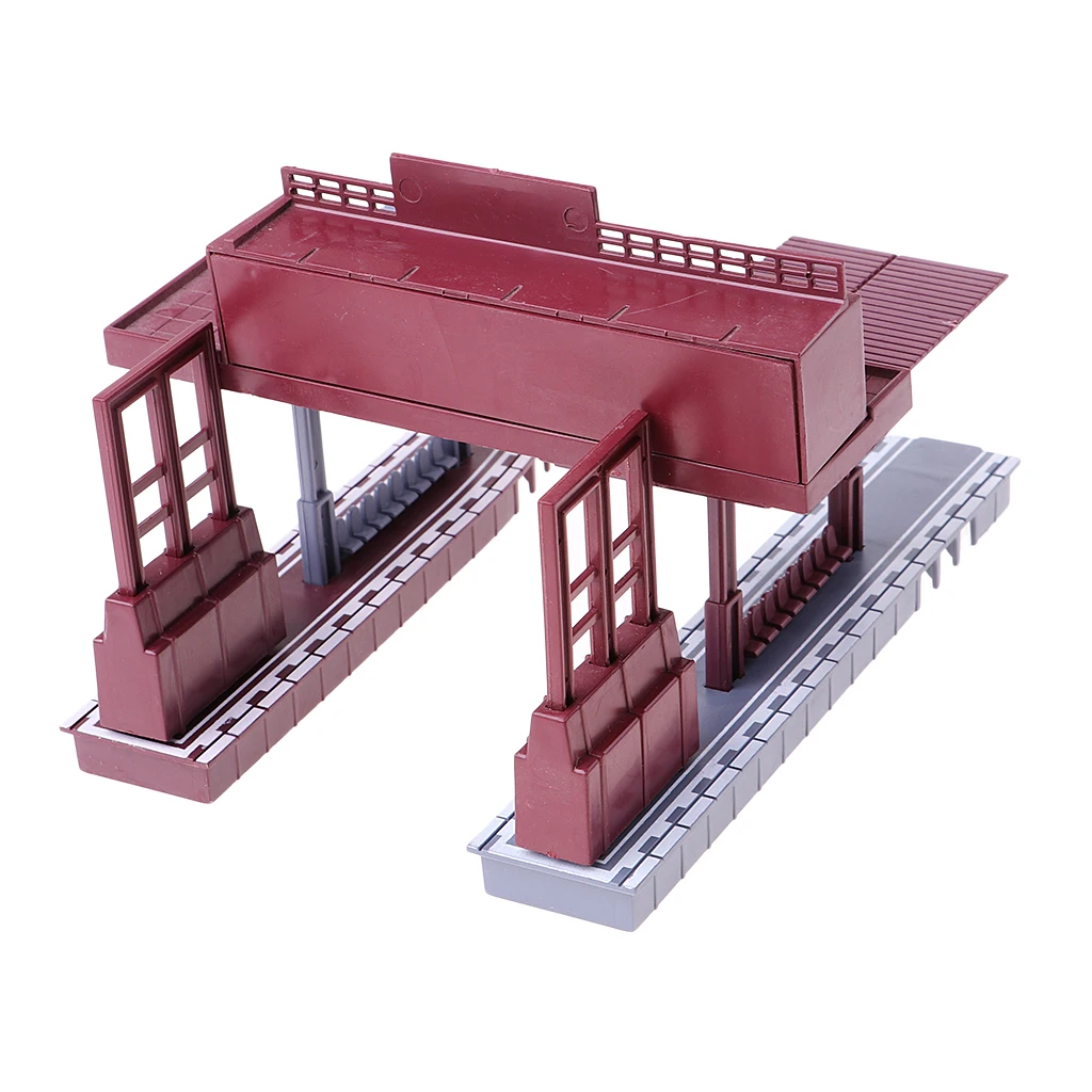 1:87 Train Scenery Structure Station Platform Model HO Scale Railroad Layout