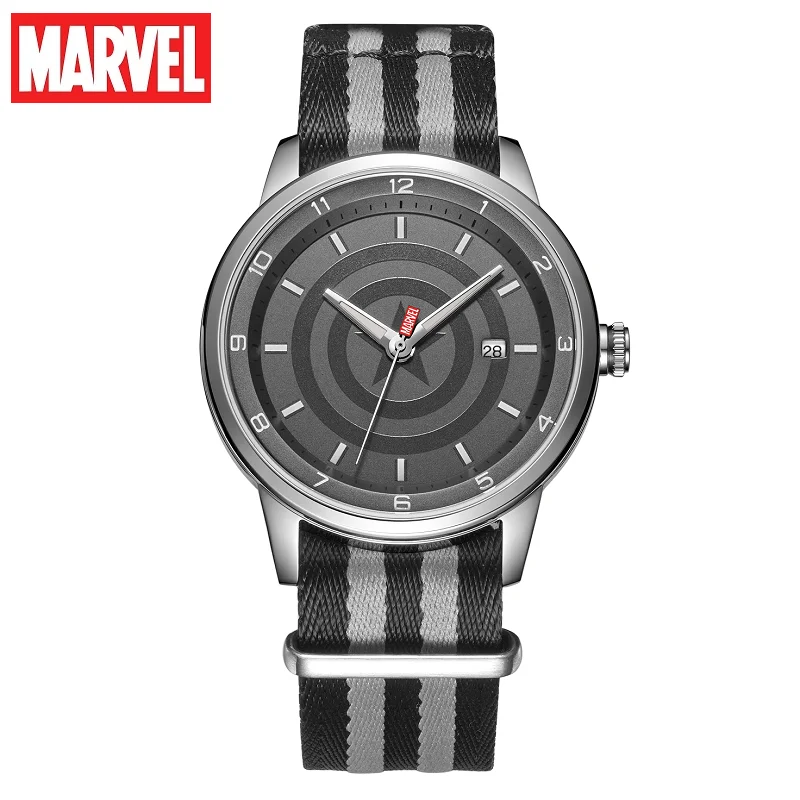 

Marvel Official Mens Casual Japan Quartz Wristwatch The Avengers Captain America Cartoon Unisex Boy Youth Student Teenage Clock