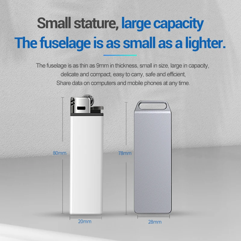 Blueendless Portatile SSD m.2 Custodia Supporto pcie NVME/NGFF con il Tasto M/B & M Tipo di Chiave di SSD C 3.1 di alta velocità Solid Caso del Disco