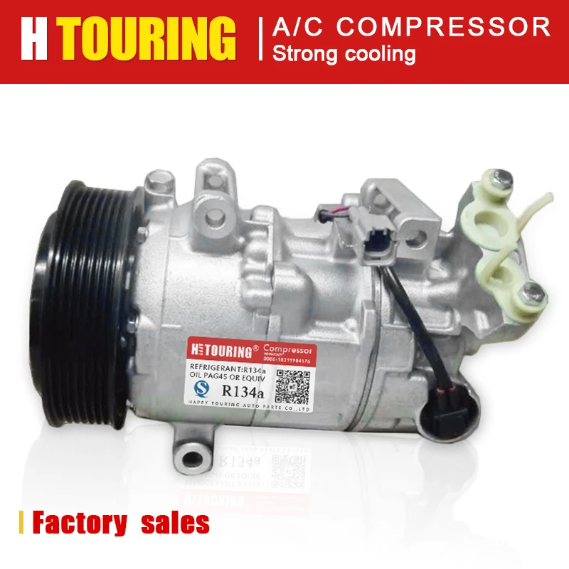 For Renaul 6SEL14C ac Compressor for Renault Megane 2.0 CVT Petrol 8200956574 447150-0010 833844 8FK 351 123-041 8FK 351 123-541