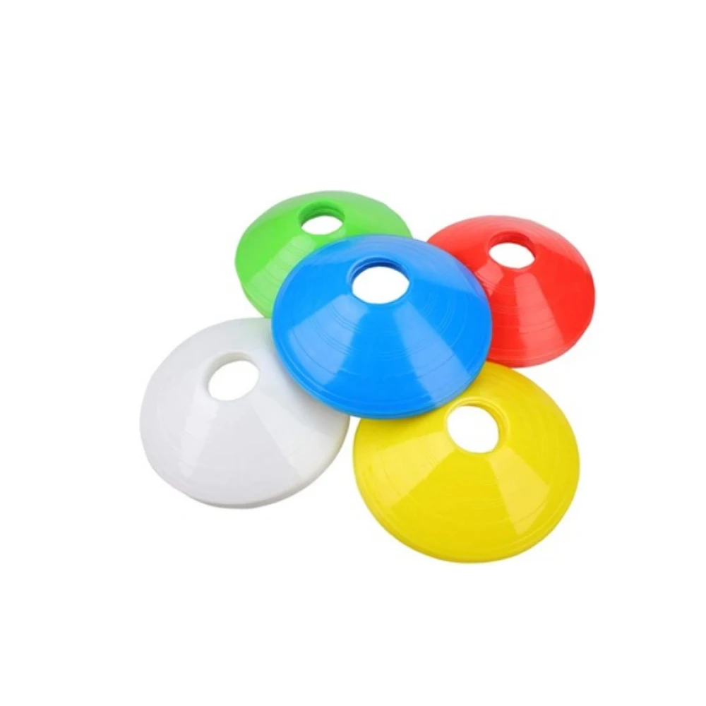 

10 pcs Soccer marker disc cone football agility training speed cones Factory wholesale high quality pe many colors