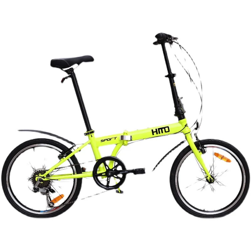 20 inch foldable bicycle with variable speed and super light carrying men's and women's road mini bike