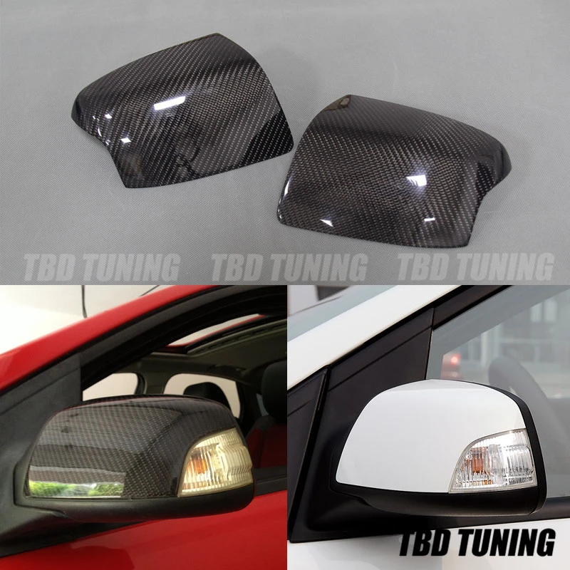 Carbon Fibe Mirror Cover For Ford Focus 2 MK2 3 MK3 RS ST 2004 2005 -2008 2009 2010 2011 2012 2013 2014 - 2018 Accessories Focus