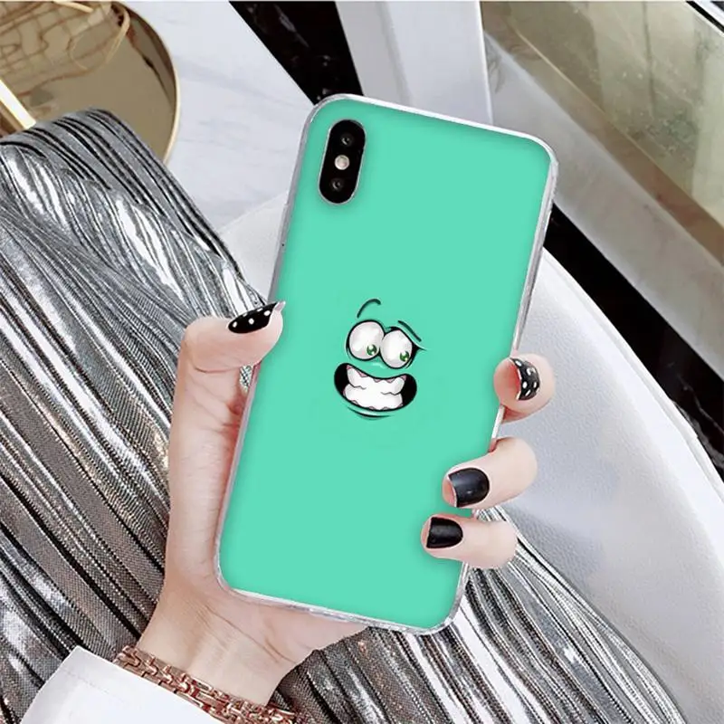 3D Funny Face Case Phone Case For iphone 13 X XS MAX 6 6s 7 7plus 8 8 Plus 5 5S se 2020 11 12pro max xr Funda cases