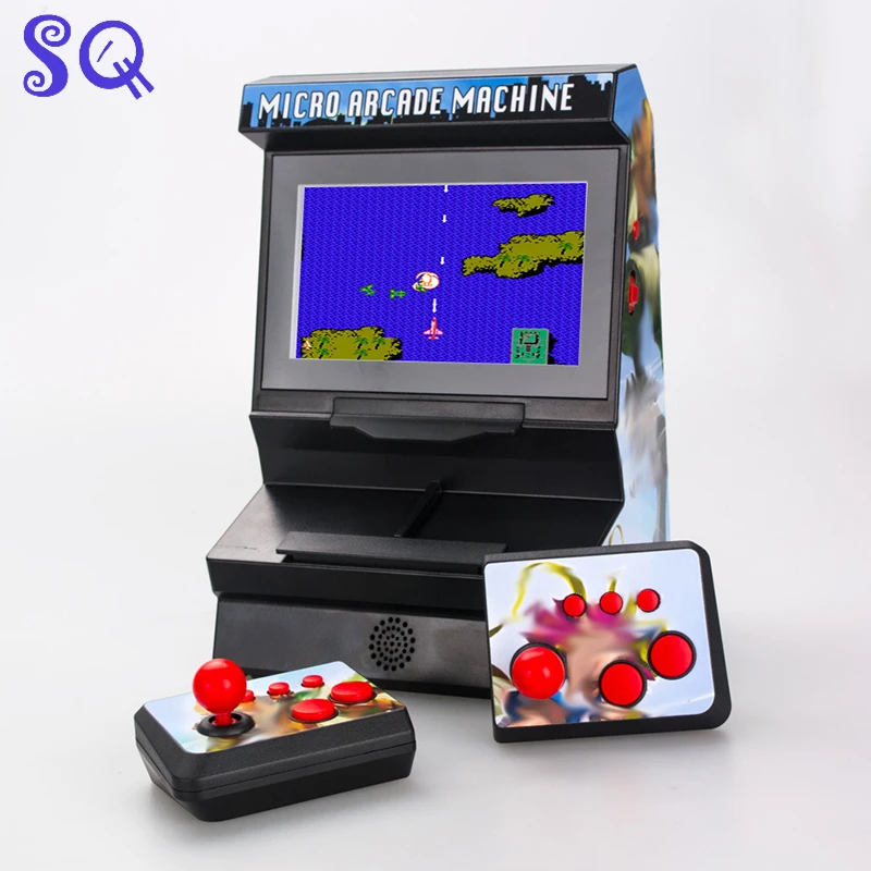 Mini handheld Slot machine 4.3 inch classic arcade console Built-in 300 games Big screen TV wireless doubles game machine