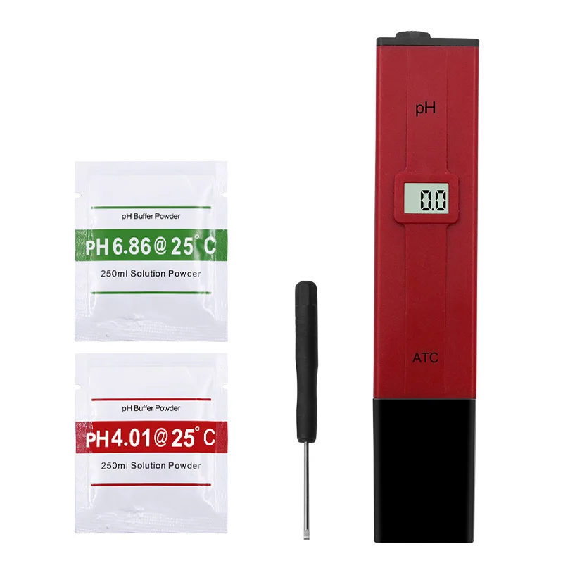 Imagem -04 - Medidor Digital de ph da Caneta com Tela Detecção de ph Medidor de Temperatura Compensação de ph da Caneta