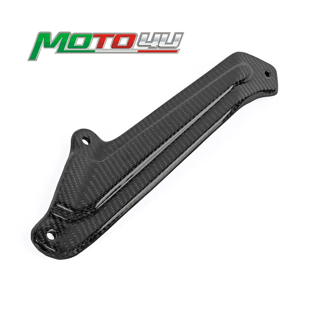 New Carbon Fiber Exhaust Hanger Bracket 100% Twill Weave Gloss Motorcycle Parts For Aprilia rsv1000 RSV 1000 2001 2002