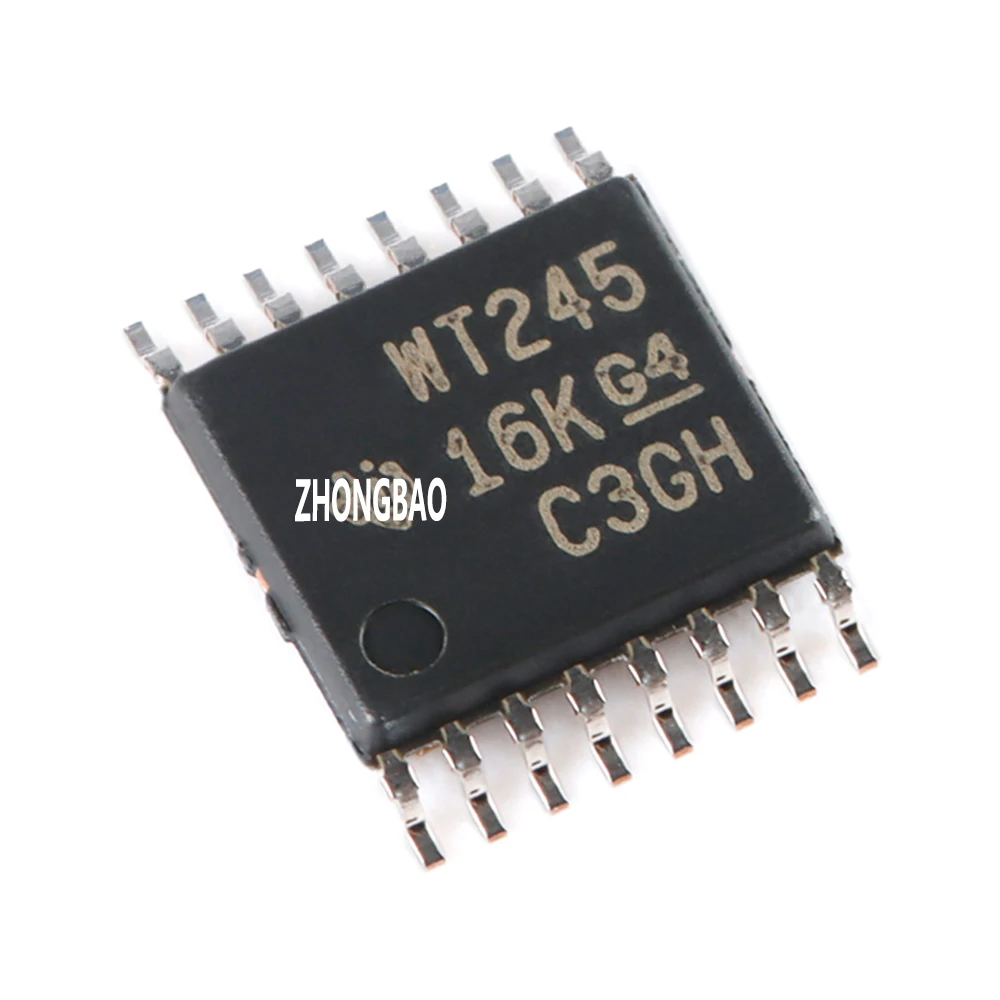 5 قطعة/الوحدة SN74AVC4T245PWR مارك: WT245 TSSOP-16 الترجمة الجهد مستويات 4 بت المزدوج العرض حافلة Xcvr 100% جديد وأصلي