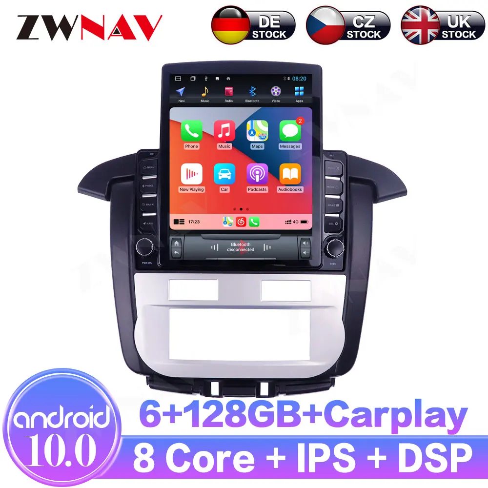 Android10.0 6+128GB For Toyota Innova 2008+ IPS Touch Screen Receiver Car Multimedia Radio Player GPS Navigation DSP Carplay