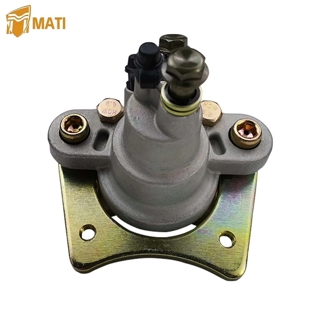 Mati Rear Brake Caliper Assembly for ATV Polaris Sportsman 400 450 500 570 600 700 800 MV7 with Pads 1910690 1911075 1911478