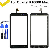 Mobile Phone 5.5'' Touch Screen Glass For Oukitel K10000 Max Digitizer Panel Touchscreen Front Glass Lens Sensor Adhesive