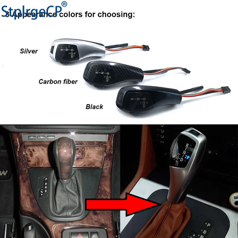 

Светодиодная ручка переключения передач для BMW 1 3 5 6 7 x1 x3 x5 z4 E81 E82 E87 E88 89 E46 E90 91 E92 E93 E39 E60 E61 E63 E64 E38 E84 E53 E85 E89