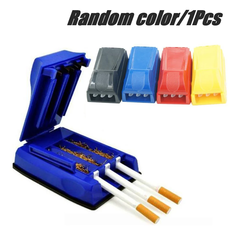 

Manual Triple Tobacco Cigarette Rolling Tube Injector Machine Maker Roller