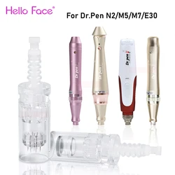 Dr Pen M7 Cartridge Disposable Needle 10 / 20pcs Bayonet Micro-naald Derma pen Vervangende Microblading Tattoo Naalden