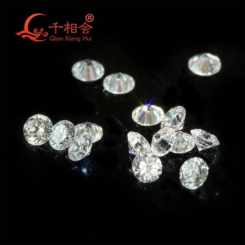 

2.3-3.1mm 100% natural diamond round shape DF color VS clarity loose gemstone