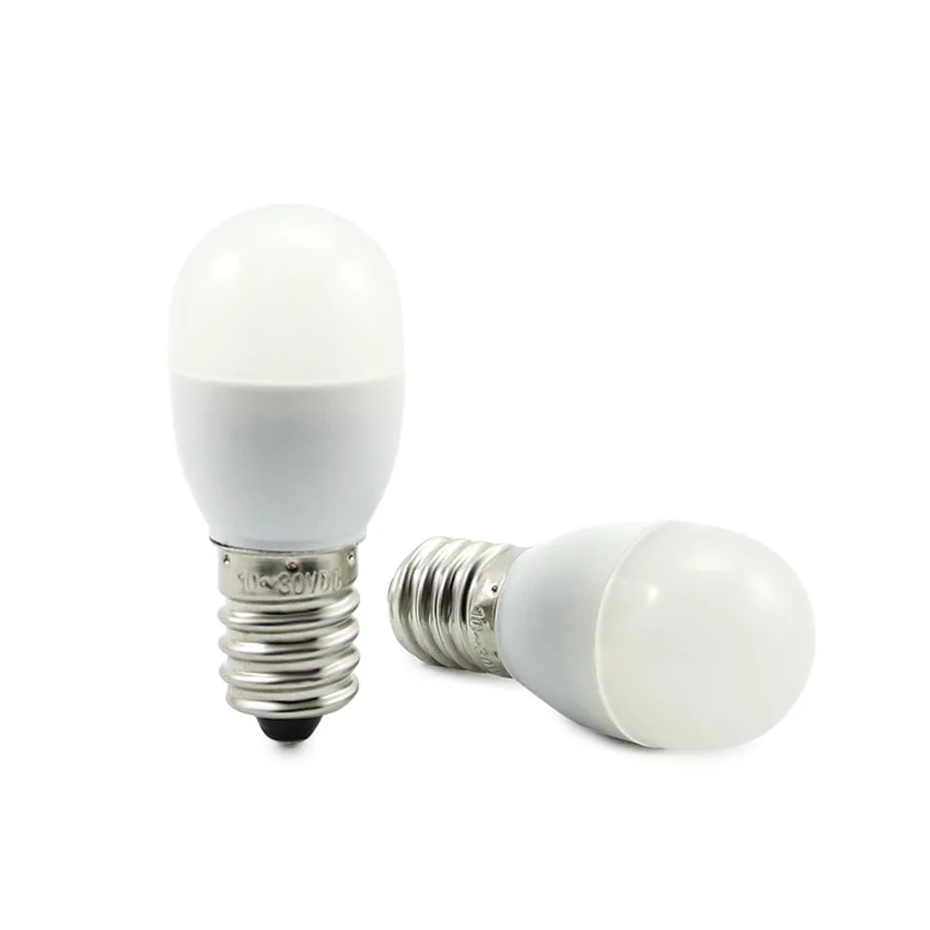 Midcars T22 E14 Led Fridge Refrigerator Light 120v  220vac Led Lamp 12v 24v Bulb 1w