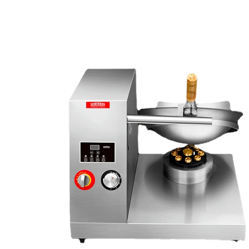 Cooker Commercial Full-Automatic Machine for Frying Intelligent Wok Imitation Artificial Throwing Automatic Cooker Person