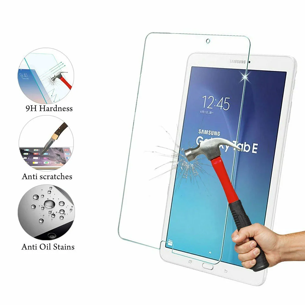 Vidrio templado para Samsung Galaxy Tab E 9,6 pulgadas T560 T561 SM-T560 SM-T561 Protector de pantalla para tableta Flim