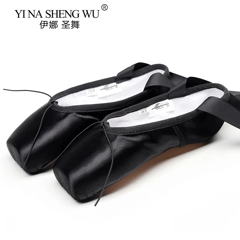 Ballet Pointe Shoes Girls Ballet Shoes Canvas Soft Sole Ballet Dance Slippers Kids Practise Ballerina Shoes Women Dance Shoes