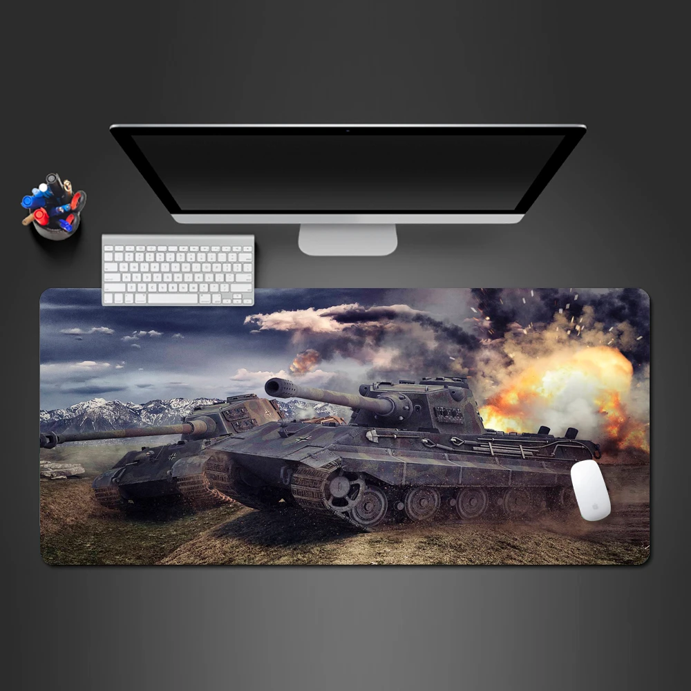 

World Of Tanks Mouse Pad High-end Laptop Large Play Mats Gaming Mousepad Gamer Mouse Mat Pad Game Computer Padmouse Best Gifts