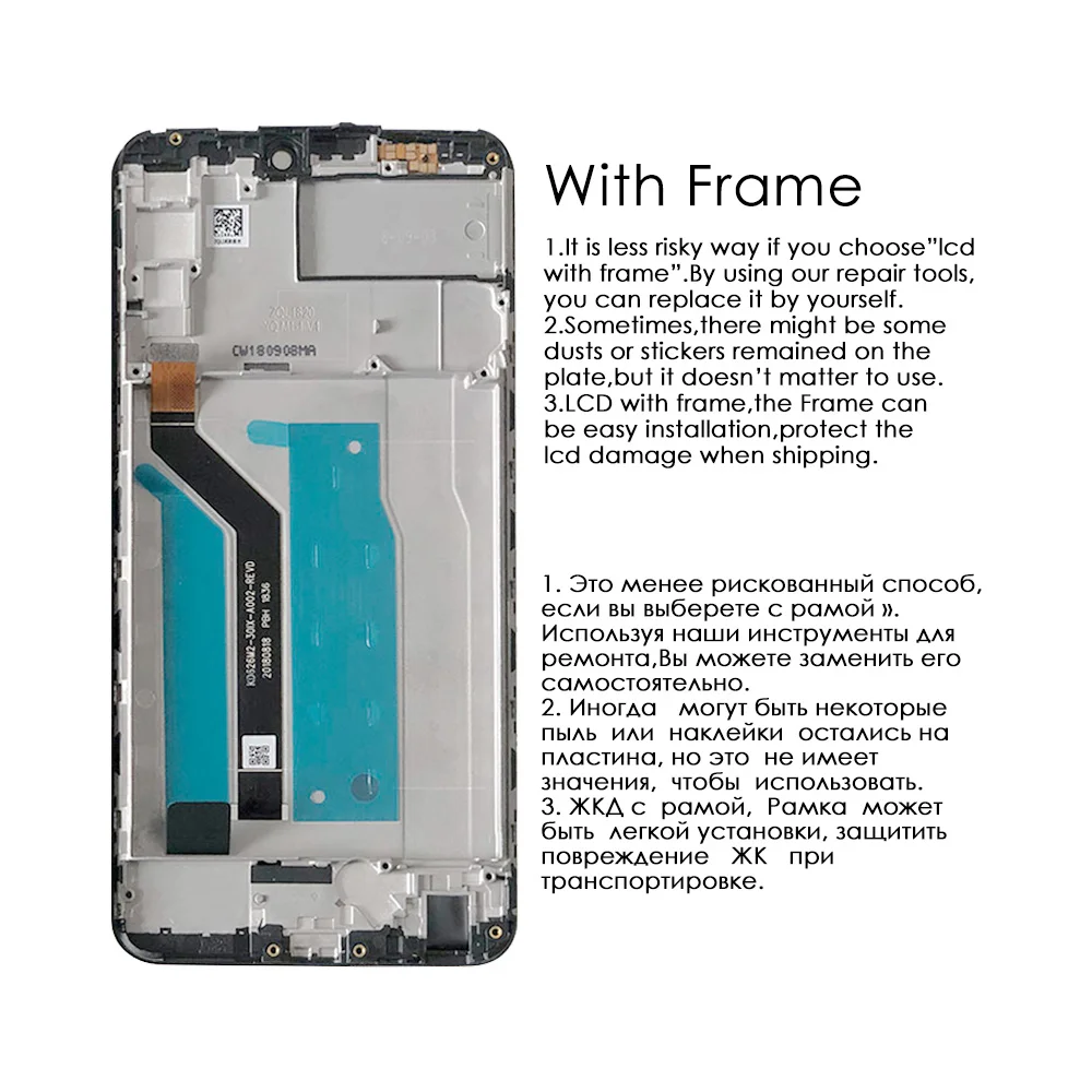 6.26 "Scherm Origineel Voor Asus ZB631KL Display Voor Asus Zenfone Max Pro M2 ZB631KL Lcd Touch Screen Digitizer Vervanging deel