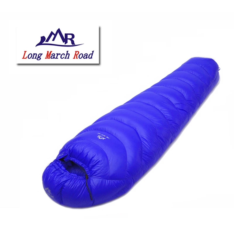 

LMR Goose Down 1000G Filling Outdoor Camping Splicing Mummy Ultra-Light Down Sleeping Bag