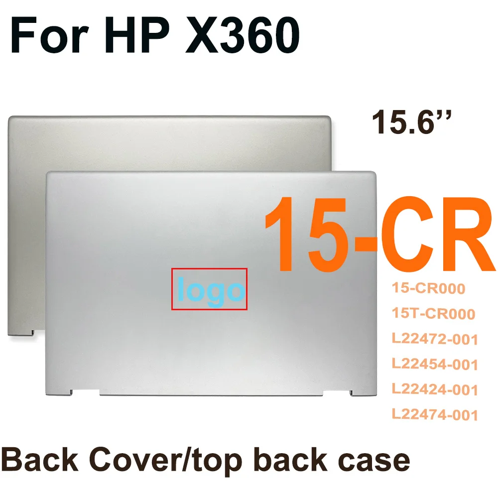 NEW LCD Back Cover Top Case For HP X360 15-CR 15-CR000 15T-CR000 L22472-001 L22454-001 L22424-001 L22474-001 Screen ReplaCE