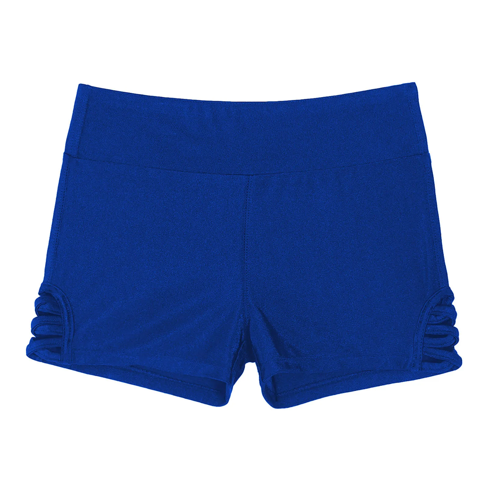 

Sportswear Kids Yoga Shorts Summer Sports Running Shorts For Girls Low Waist Stretchy Workout Fitness Training Shorts Activewear
