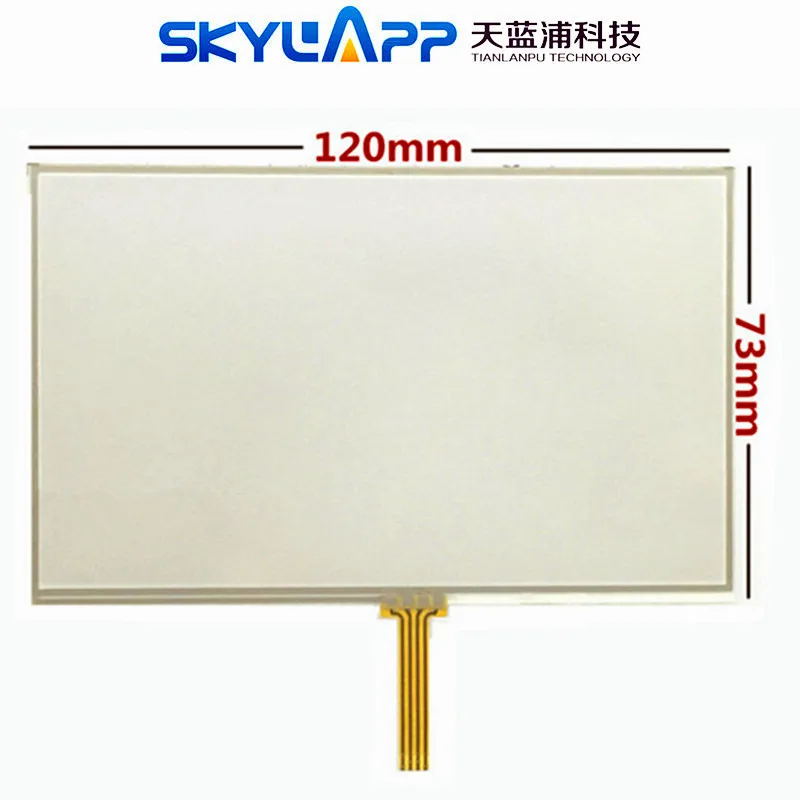 Touch Screen Glass Digitizer, GPS Resistance, Handwritten Touch Panel, A050FW02, A050FW03, AT050TN34 V.1, New, 5 inch