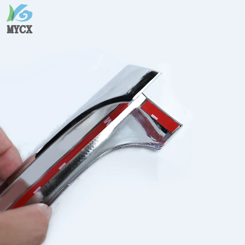 

10pcs Car Exterior Door Pull Handle Cover Trim Cap Silver ABS Fit For Jeep Wrangler JL 2018 -2019 Accessories