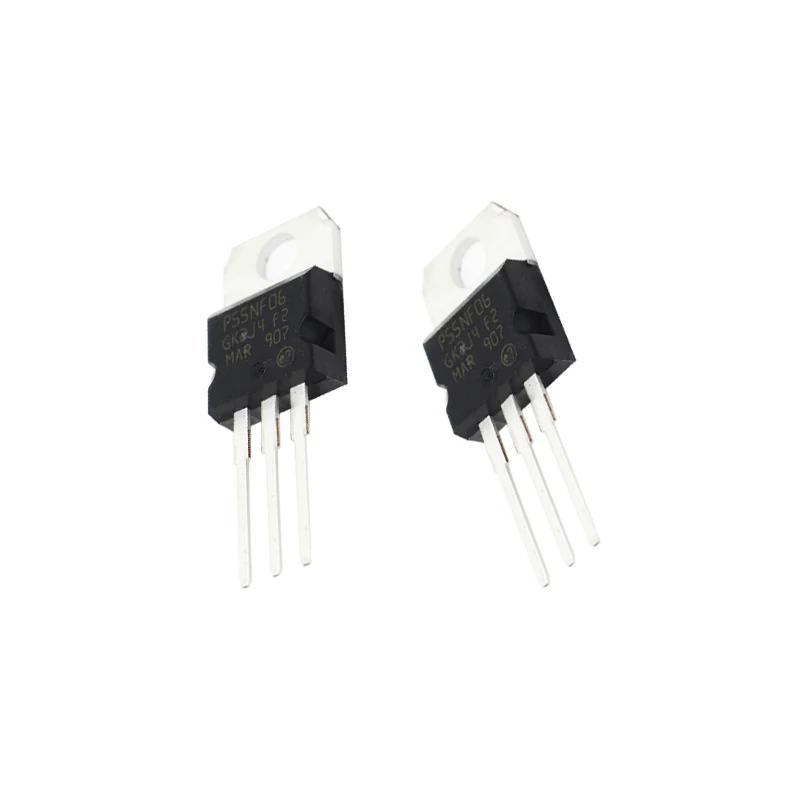 10PCS/LOT STP55NF06 P55NF06 55NF06 50A 60V TO-220 TO220 Transistor MOSFET New Original Good Quality Chipset