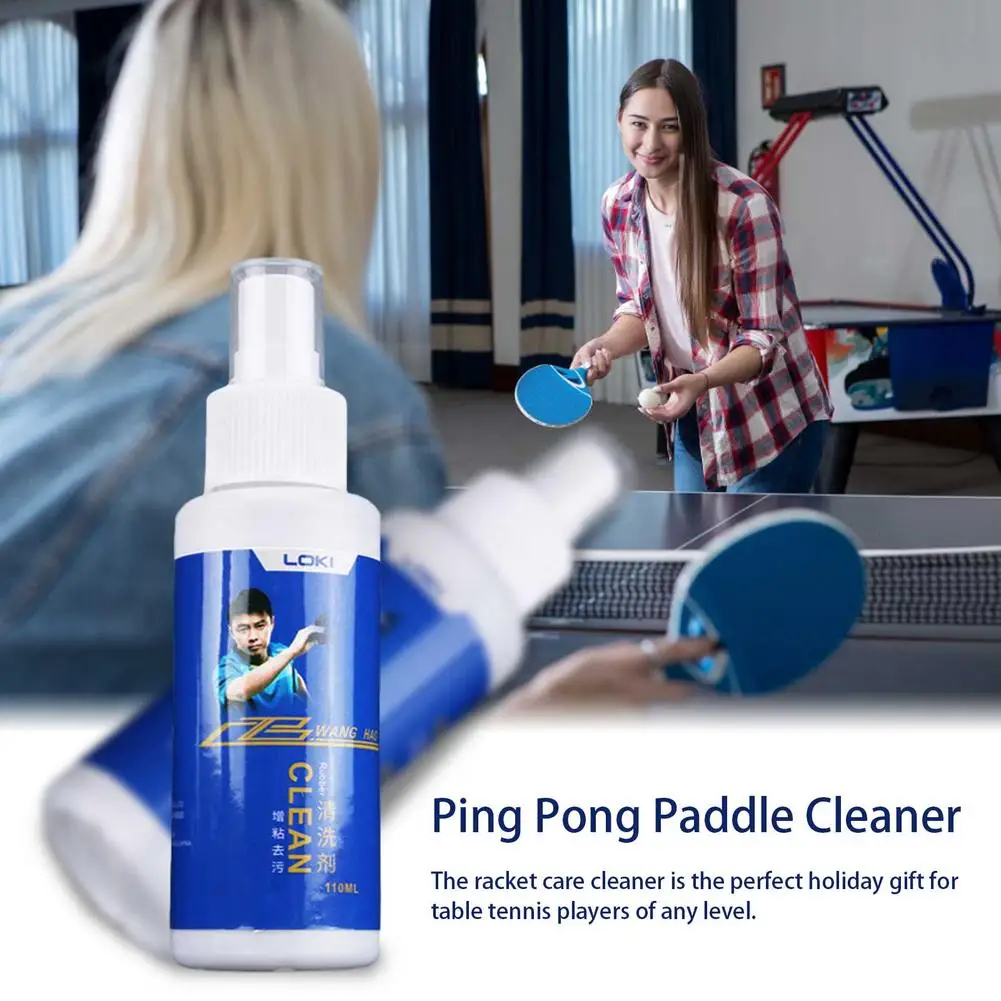 110ML Table Tennis Racket Rubber Cleaner Dirt Sweat Removal Anti-mould Professional Care Ping Pong Paddle Cleaner