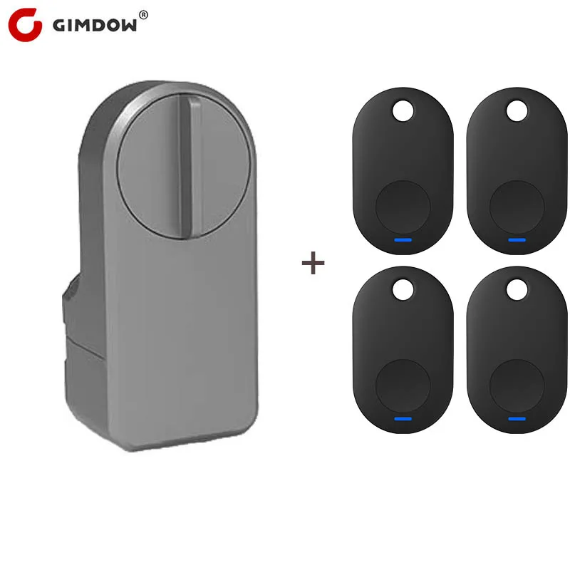 GIMDOW Bluetooth-compatible Gateway TUYA Smart Door Password Electric Hotel Apartment For With Smart Key Digital Locker Security