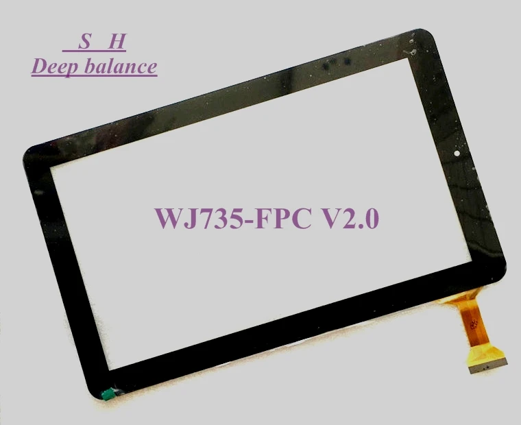 Painel de toque para substituição, tela de toque para tablet de 10.1 polegadas