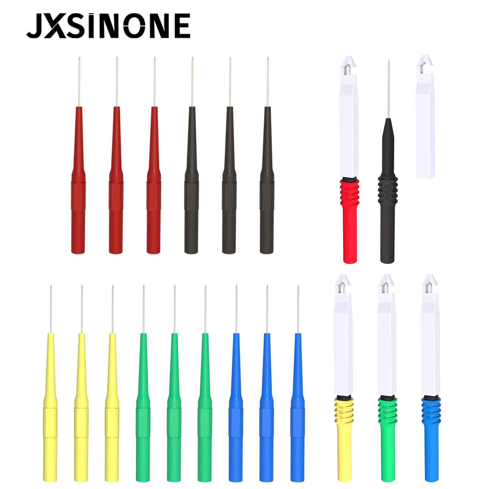 JXSINONE P5007 سلك ثقب المسابر مجموعة العزل الظهر مجسات غير المدمرة دبوس للسيارات التشخيص إصلاح السيارات