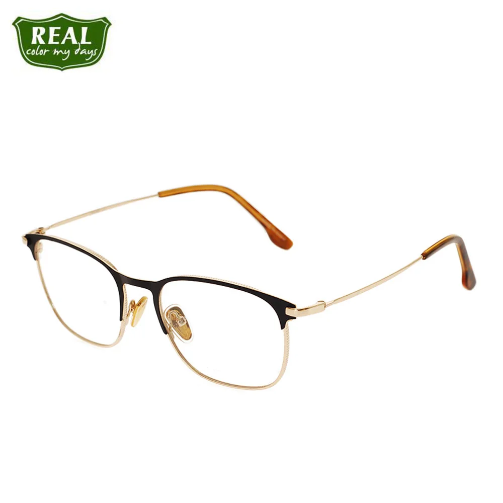 High Quality Metal Optical Glasses Frame Rectangle Frame Myopia Men Eyewear