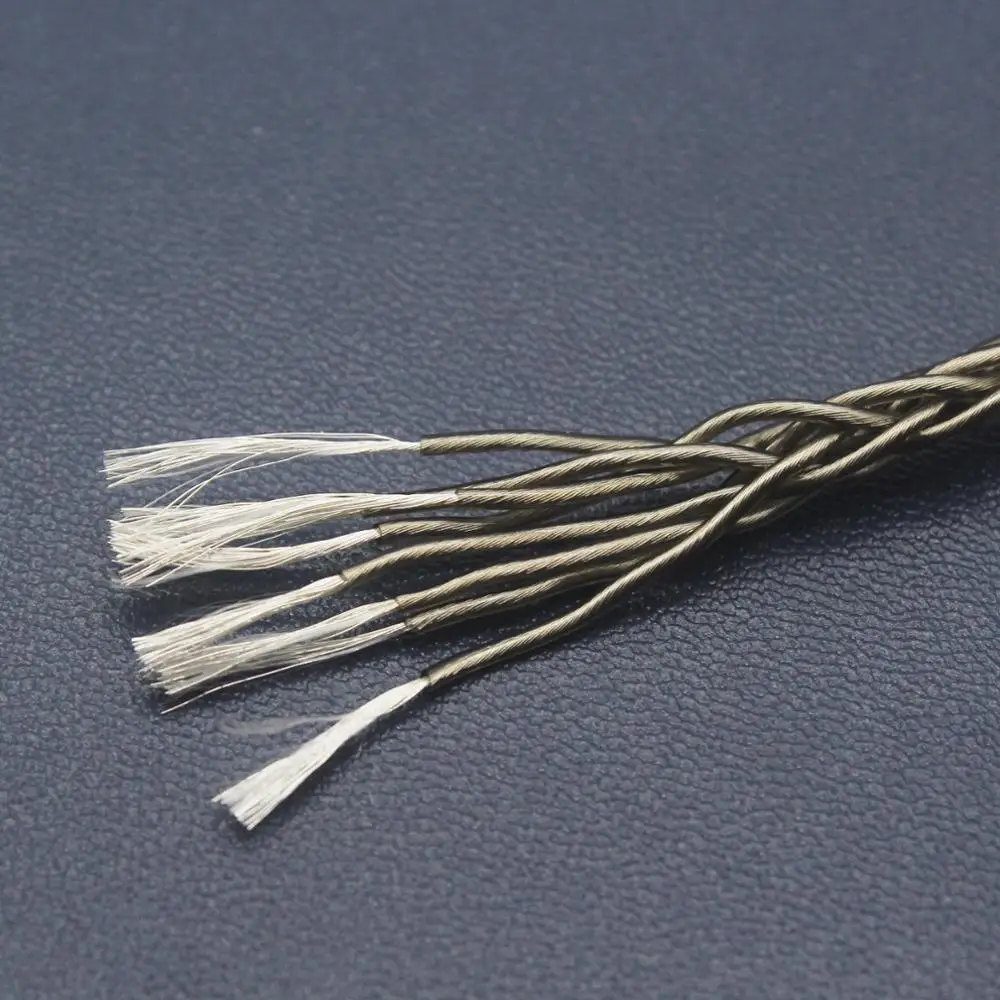 Youkamoo 4 Pin XLR Kopfhörer Kabel Kompatibel für Hifiman HE4XX HE-400i (2x3,5mm Version) Upgrade Kabel