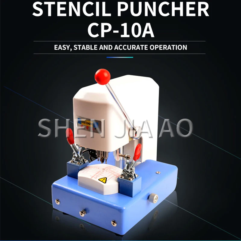 1PC CP-10A Eyeglass Lens Template Punching Machine Three Hole Punching Machine Formwork Machine Glasses Processing Equipment