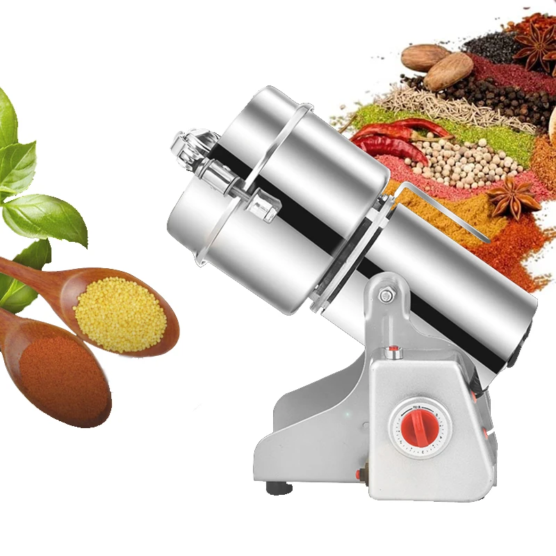 800g Electric Grains Herbal Powder Miller Cereals Coffee Dry Food Grinder Grinding Machine Spices Cereals Crusher