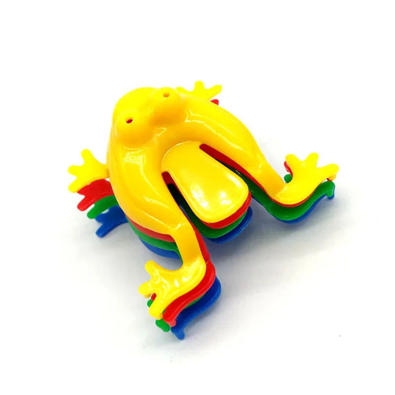 5/10 Pcs Jumping Frog Bounce Fidget Toys For Kids Novelty Assorted  Stress Reliever Toys For Children Birthday Gift Party Favor