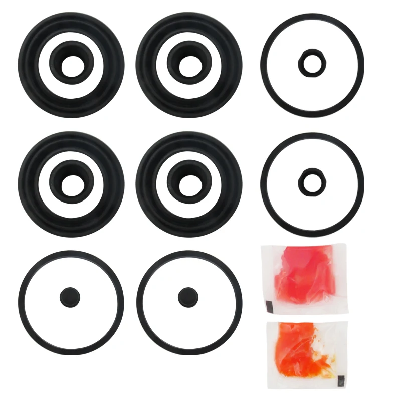 Front Disc Brake Caliper Seal Repair Kit Left & Right For Nissan Atlas F24 2007 Cabstar Patrol GR Safari Y61 Pick Up TY61 TB48DE