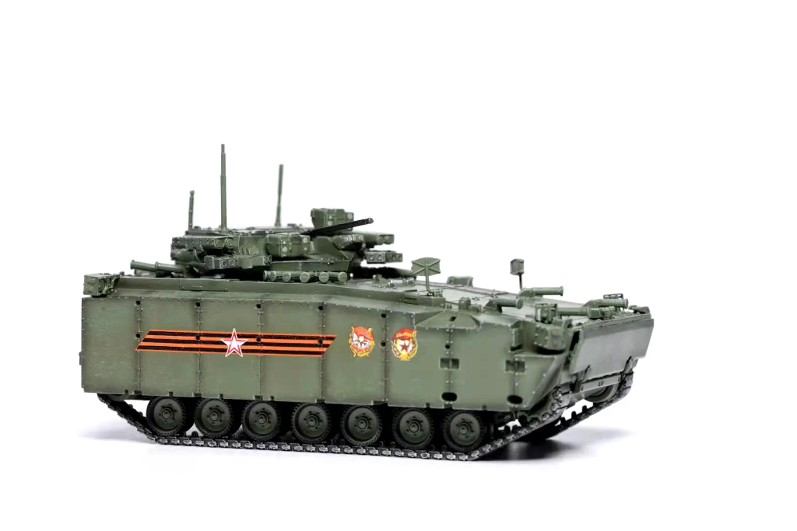 1: 72 Russian Kurgan-25IFV Infantry Tank Model  Finished product collection model