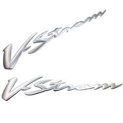 1 Pair Motorcycle Reflective Sticker Decals Chrome Motorbike Emblem Badge For Suzuki VStrom DL 250 650/XT DL 1000/XT  All Series