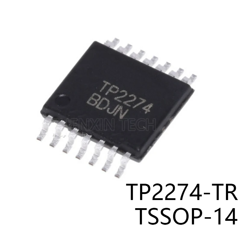 10 PÇS/LOTE TP2274 36V TSSOP14 TP2274-TR TSSOP-14 Novo Original Em Estoque