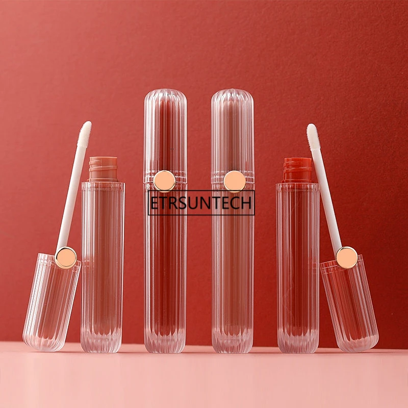 

100pcs Empty Lip Gloss Tube Container Lip Balm Tubes Lipstick Refillable Bottles Vials Mini Sample Cosmetic DIY F3883