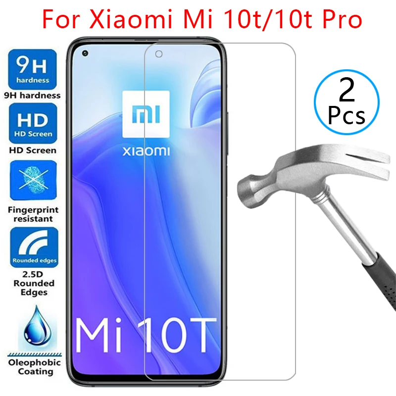 tempered glass screen protector for xiaomi mi 10t pro 5g case cover on ksiomi 10 t t10 10tpro mi10t protective phone coque bag