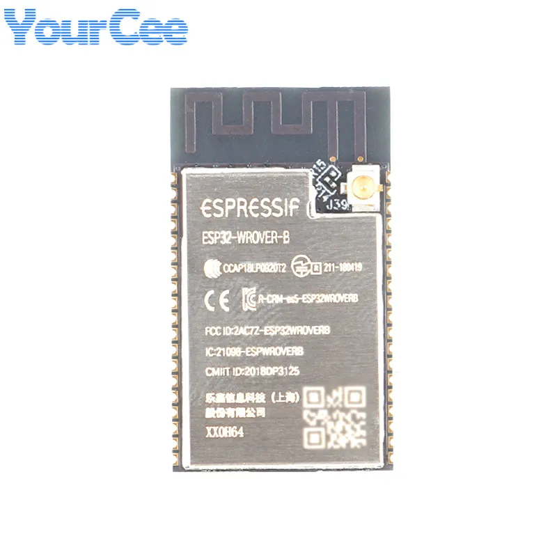 ESP32-WROVER ESP32 ESP-32 4MB 8MB 16MB Wireless Module ESP 32 ESP32-WROVER-I -IB -B -IE -E WiFi IPEX Smart Home