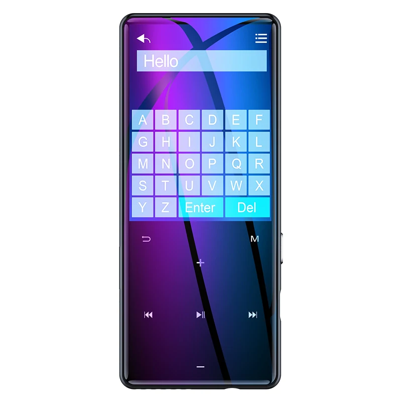 مشغل MP3 من Yescool X10 بدون فقدان بلوتوث معدني HiFi أداة مشي مع مكبر صوت راديو FM مشغل موسيقى محمول