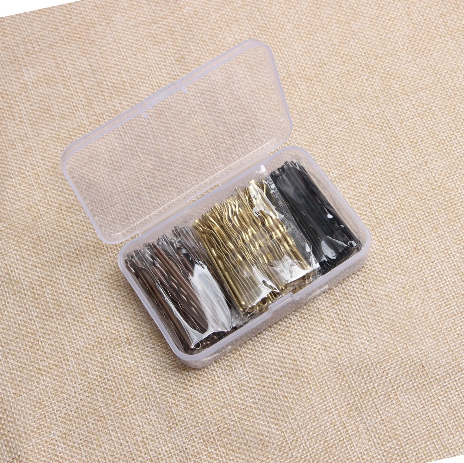 50/100/150PC Schwarz Haarnadeln Für Frauen Haar Clip Dame Bobby Pins Unsichtbare Welle Hairgrip Haarspange Haarspange haar Clips Zubehör – Detail 15